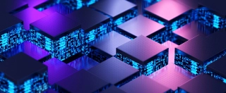 Big data. Information concept. 3D render.