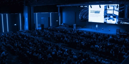 Main stage at the PE Insights conference in London.